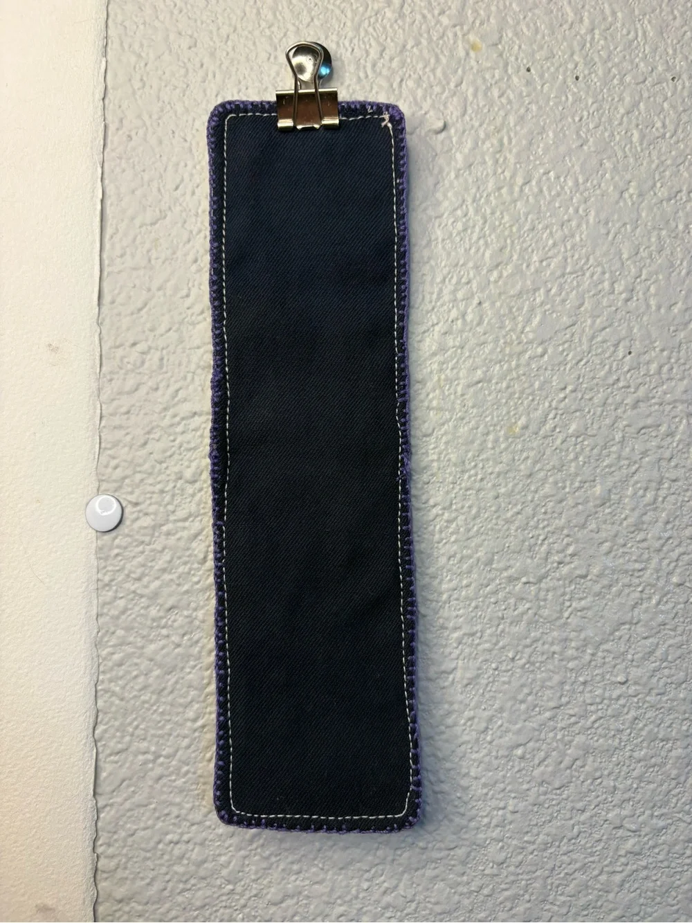 Handmade Embroidered Citrus Bookmark